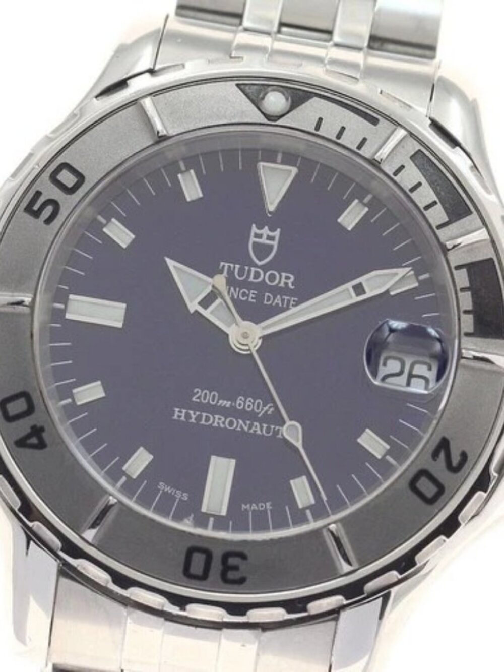 TUDOR Prince Date Hydronaut 85190P Blue Dial Automatic Men's Watch_956383